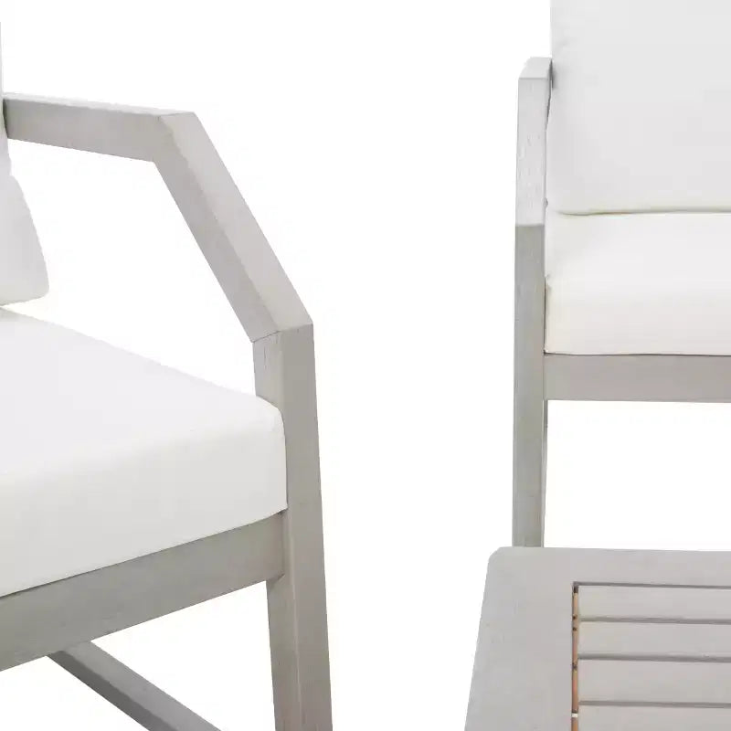 Dren 4 Piece Living Set - Indoor/Outdoor - PAT7067 - Safavieh