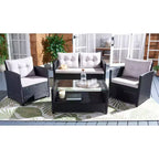 Vellor 4 Piece Living Set - Indoor/Outdoor - PAT7516 - Safavieh