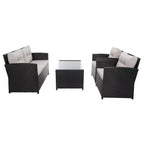 Vellor 4 Piece Living Set - Indoor/Outdoor - PAT7516 - Safavieh