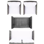 Vellor 4 Piece Living Set - Indoor/Outdoor - PAT7516 - Safavieh