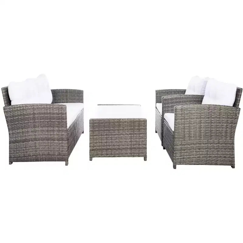 Vellor 4 Piece Living Set - Indoor/Outdoor - PAT7516 - Safavieh