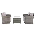 Vellor 4 Piece Living Set - Indoor/Outdoor - PAT7516 - Safavieh