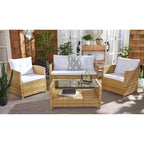 Vellor 4 Piece Living Set - Indoor/Outdoor - PAT7516 - Safavieh