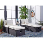 Ensemble Pramla Sette et Ottoman pour patio - Intérieur/Extérieur - PAT7515 - Safavieh