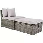 Ensemble Pramla Sette et Ottoman pour patio - Intérieur/Extérieur - PAT7515 - Safavieh