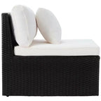 Ensemble Pramla Sette et Ottoman pour patio - Intérieur/Extérieur - PAT7515 - Safavieh