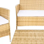 Ensemble de salon 4 pièces Bandele - Intérieur/Extérieur - PAT7506 - Safavieh