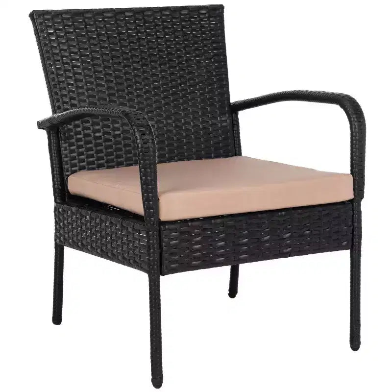 Moore 3 Piece Lounge Set - Indoor/Outdoor - PAT9009 - Safavieh