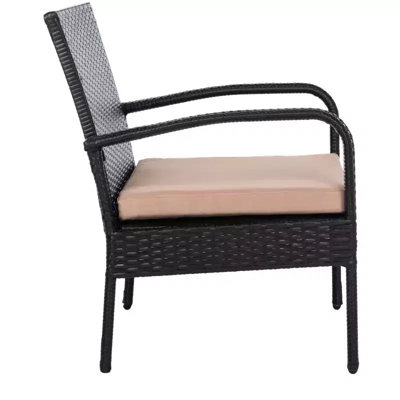 Moore 3 Piece Lounge Set - Indoor/Outdoor - PAT9009 - Safavieh