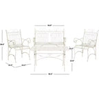Ensemble de patio 4 pièces Leah - Intérieur/Extérieur - PAT5000 - Safavieh