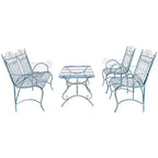 Ensemble de patio 4 pièces Leah - Intérieur/Extérieur - PAT5000 - Safavieh