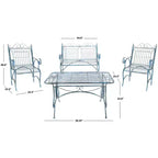 Ensemble de patio 4 pièces Leah - Intérieur/Extérieur - PAT5000 - Safavieh