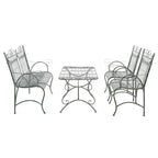 Ensemble de patio 4 pièces Leah - Intérieur/Extérieur - PAT5000 - Safavieh