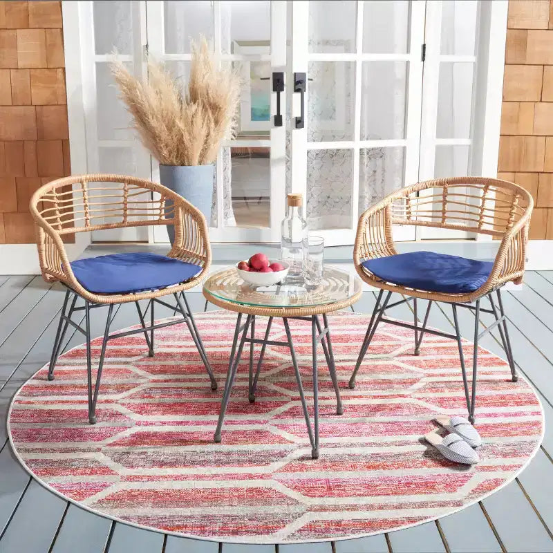 Ferla 3 Piece Lounger Set - Indoor/Outdoor - PAT9014 - Safavieh