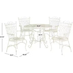 Thessaly 5 Piece Patio Set - Indoor/Outdoor - PAT5003 - Safavieh