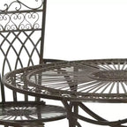 Thessaly 5 Piece Patio Set - Indoor/Outdoor - PAT5003 - Safavieh