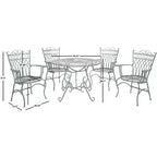 Thessaly 5 Piece Patio Set - Indoor/Outdoor - PAT5003 - Safavieh