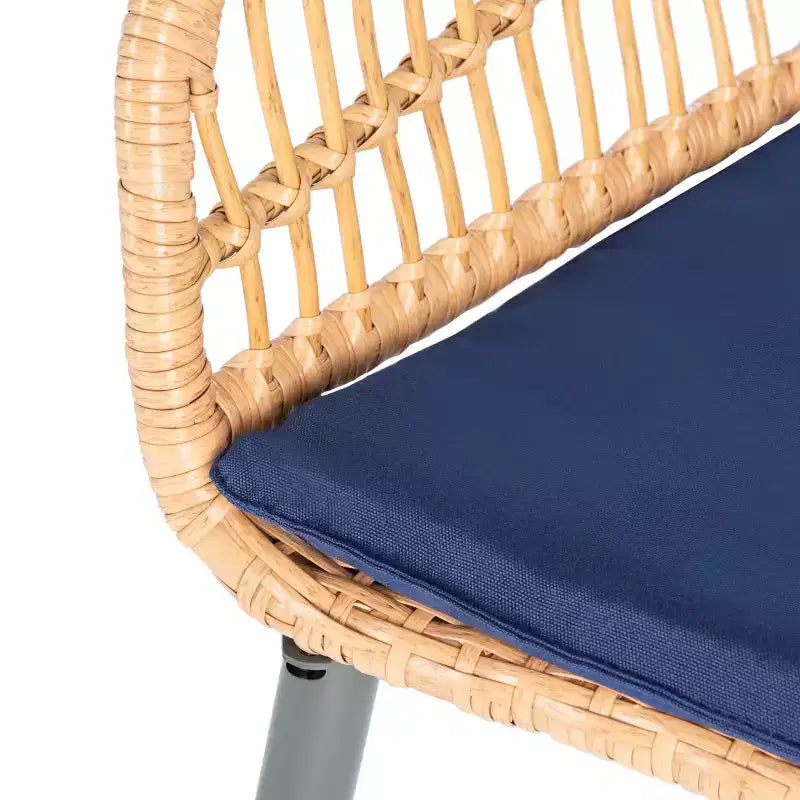 Ensemble de 3 chaises longues Berlen - Intérieur/extérieur - PAT9012 - Safavieh
