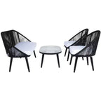 Halcott 4 Piece Living Set - Indoor/Outdoor - PAT7526 - Safavieh