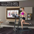 SereneLife Folding Treadmill - Black