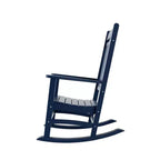 WestinTrends 3 Piece Outdoor Porch Rocking Chairs with Round Side Table Set