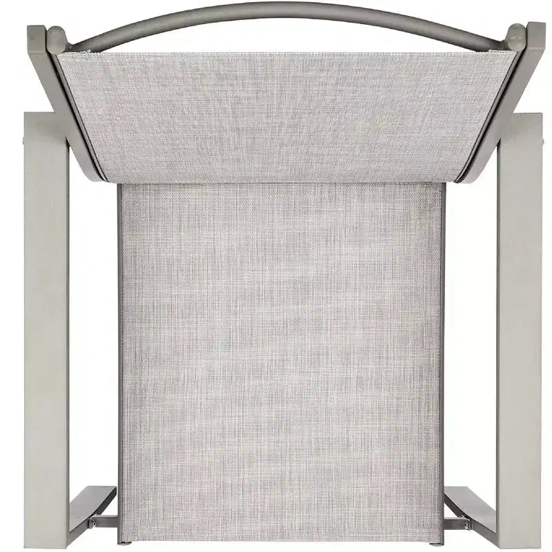 Ensemble de conversation d'extérieur 4 pièces en textilène pour terrasse avec causeuse et table Best Choice Products