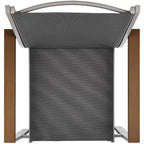 Ensemble de conversation d'extérieur 4 pièces en textilène pour terrasse avec causeuse et table Best Choice Products