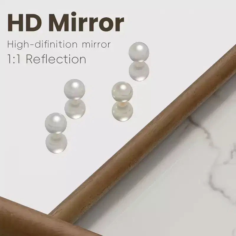 Dovelina Miroir sur pied rectangulaire avec cadre en bois