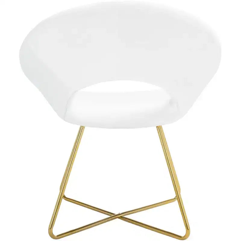 Fauteuil Aliena - ACH7501A - Ivoire/Or - Safavieh