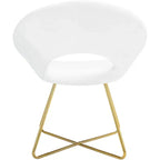 Fauteuil Aliena - ACH7501A - Ivoire/Or - Safavieh