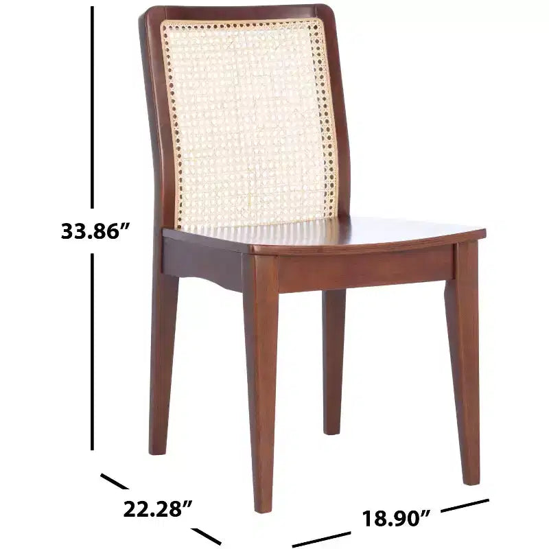 Benicio Rattan Dining Chair (Set of 2) - DCH1005 - Safavieh