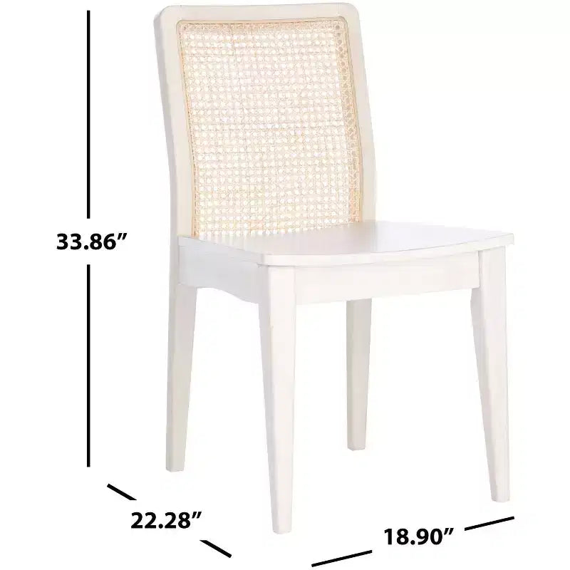 Benicio Rattan Dining Chair (Set of 2) - DCH1005 - Safavieh