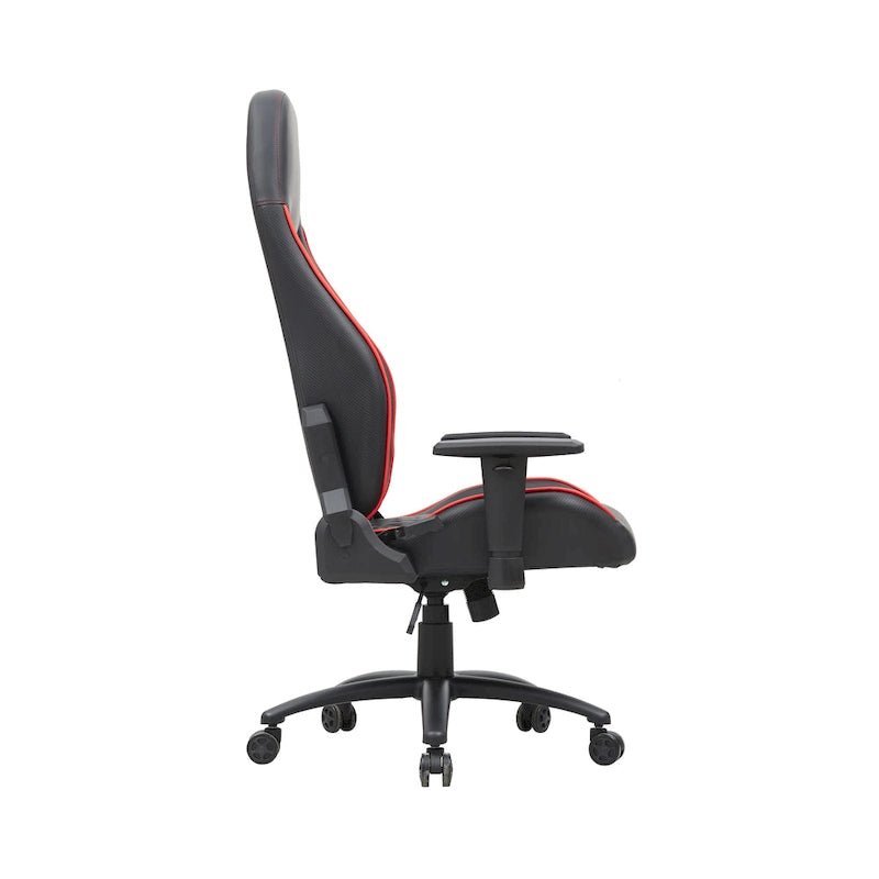 Joseff Black Faux Leather Reclining Gaming Chair by Furniture of America