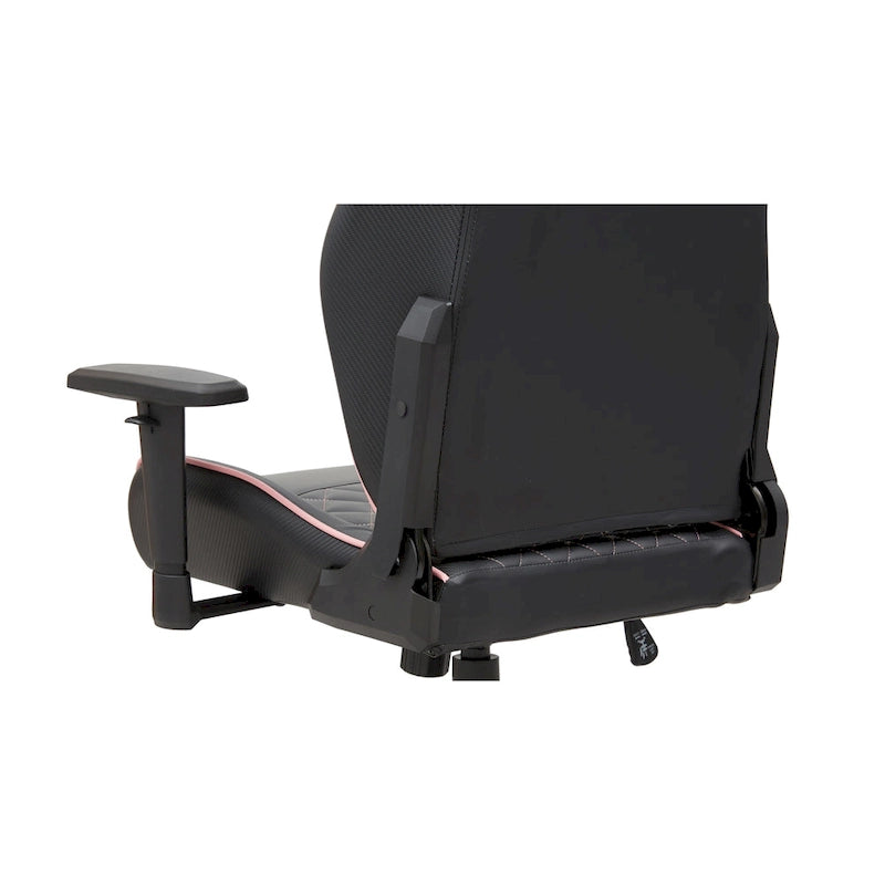 Joseff Black Faux Leather Reclining Gaming Chair by Furniture of America