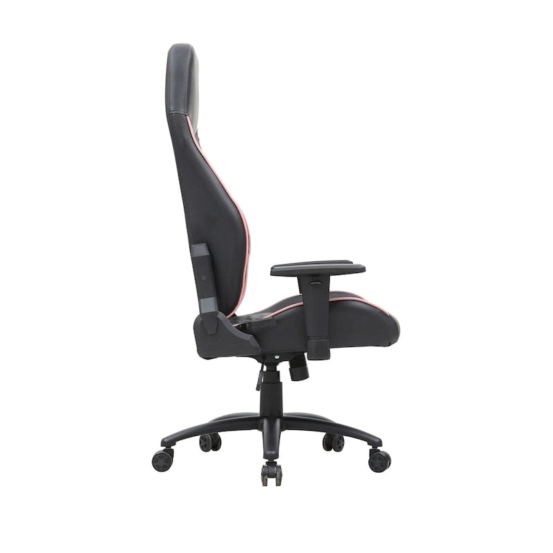 Joseff Black Faux Leather Reclining Gaming Chair by Furniture of America