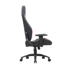 Joseff Black Faux Leather Reclining Gaming Chair by Furniture of America
