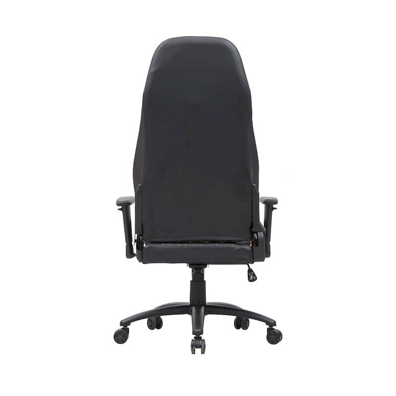 Joseff Black Faux Leather Reclining Gaming Chair by Furniture of America