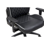 Joseff Black Faux Leather Reclining Gaming Chair by Furniture of America