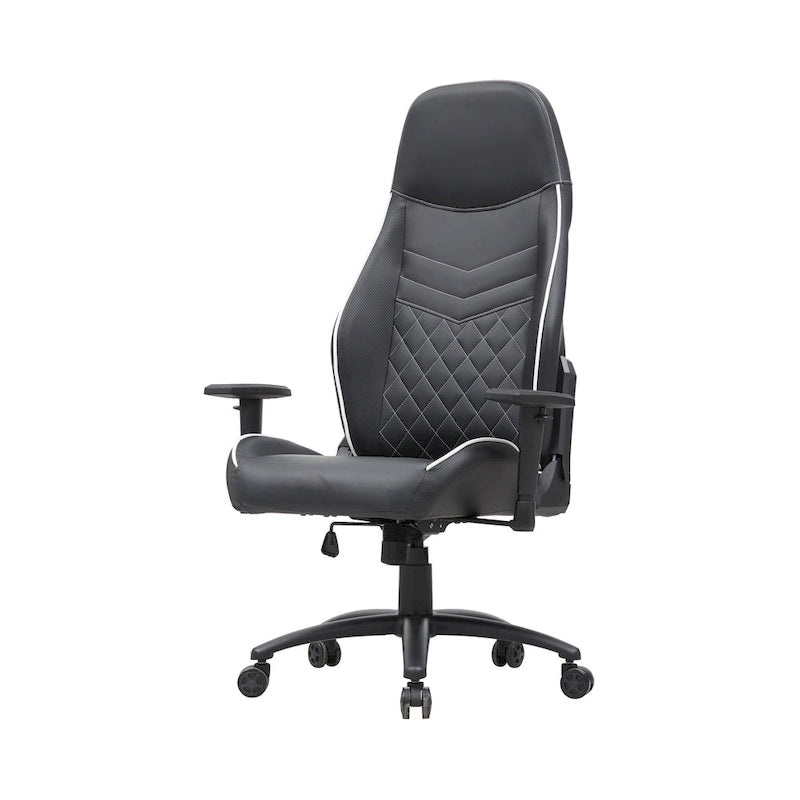 Joseff Black Faux Leather Reclining Gaming Chair by Furniture of America