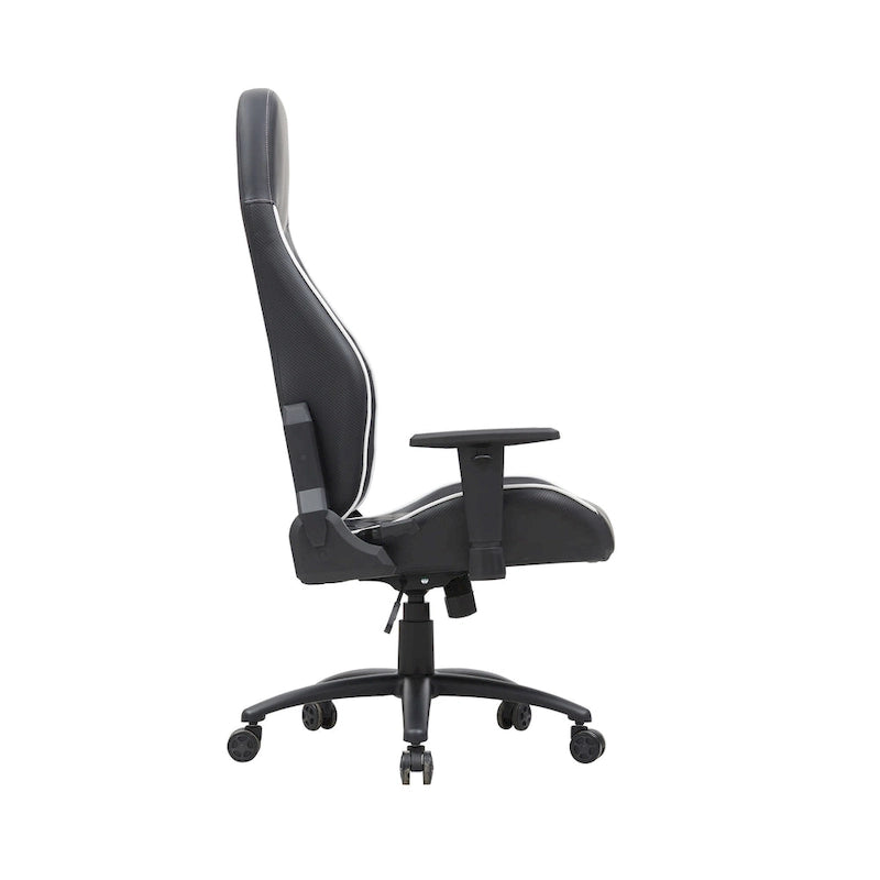 Joseff Black Faux Leather Reclining Gaming Chair by Furniture of America
