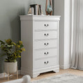 Furniture of America Devi Traditional Solid Wood 5-drawer Chest
