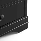 Furniture of America Devi Traditional Solid Wood 5-drawer Chest