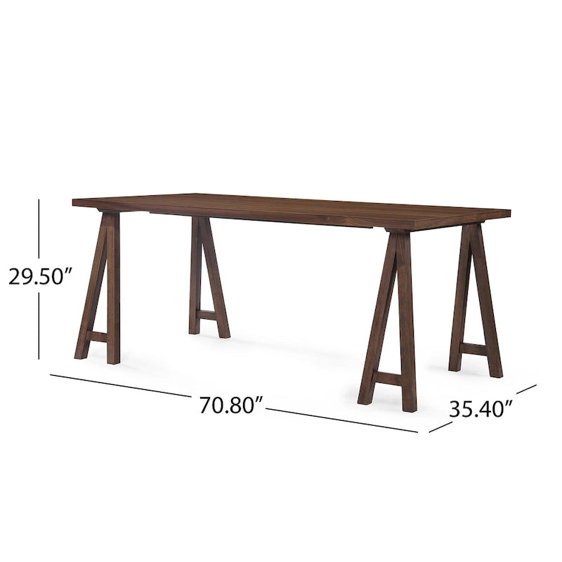 Lucious Mid-Century Modern 7 Piece Dining Set by Christopher Knight Home
