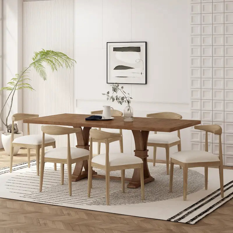 Covey 7 Piece Dining Set by Christopher Knight Home