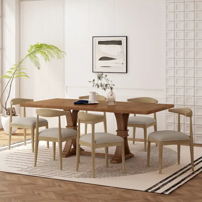 Covey 7 Piece Dining Set by Christopher Knight Home