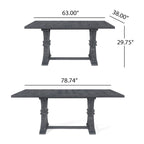 Covey 7 Piece Dining Set by Christopher Knight Home