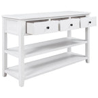 Console avec 2 étagères ouvertes – 16,00 x 50,00 x 30,00