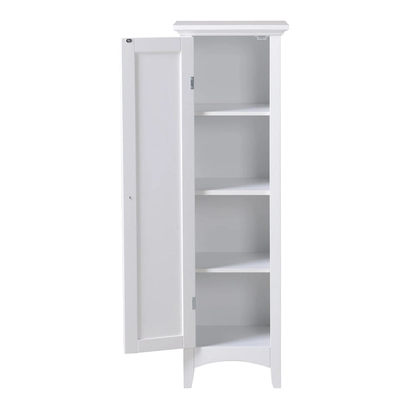 Garde-manger de cuisine OS Home and Office blanc à une porte