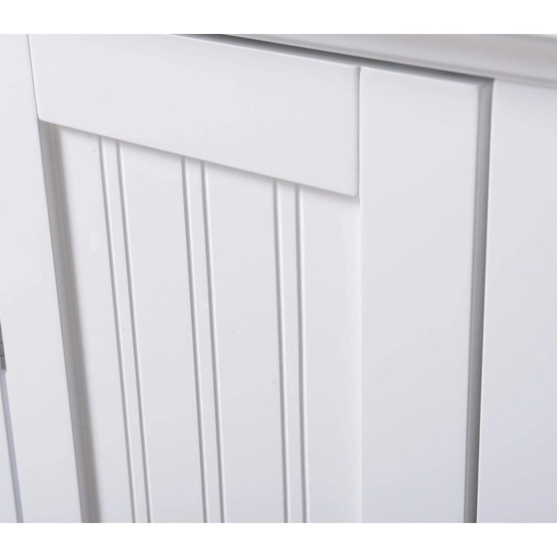 Garde-manger de cuisine OS Home and Office blanc à une porte