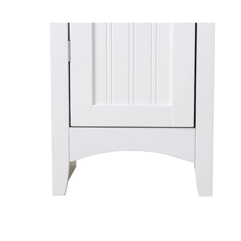 Garde-manger de cuisine OS Home and Office blanc à une porte